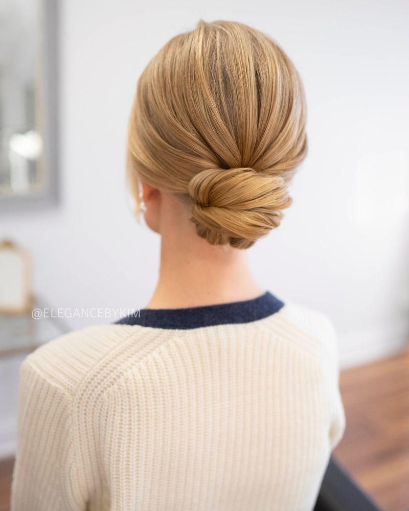 Chignon élégant