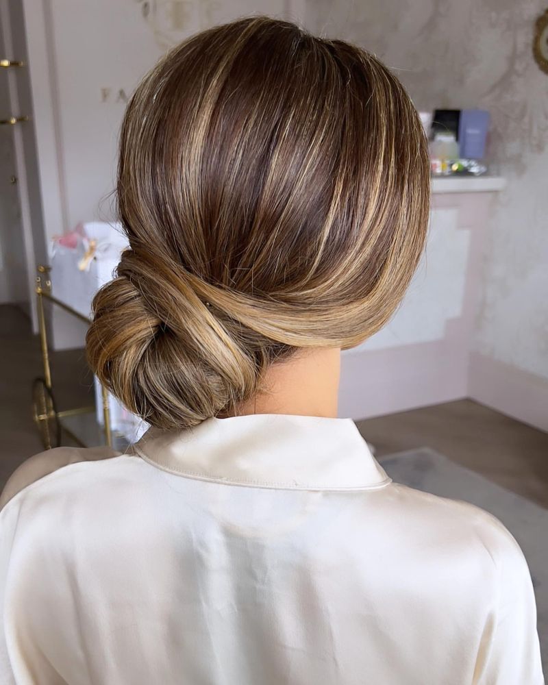 Chignon élégant