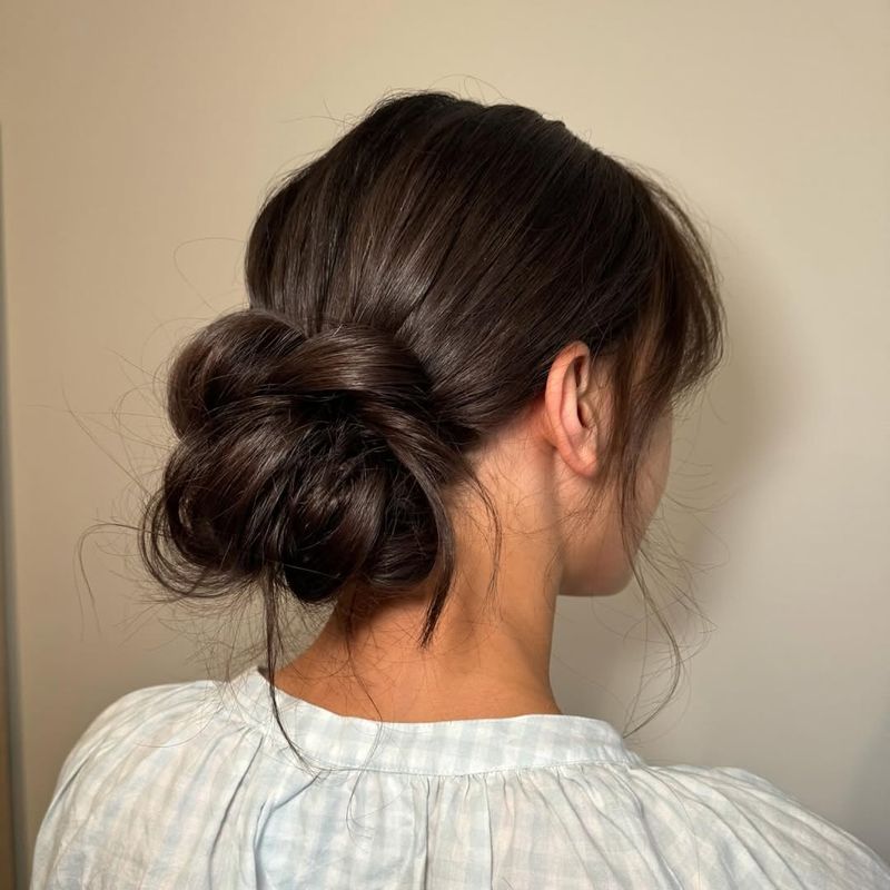 Elegant Low Bun