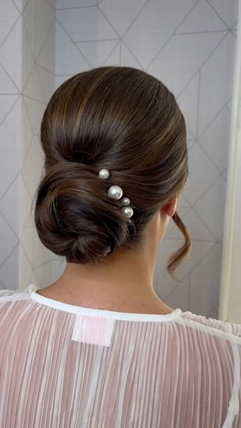 Elegant Low Bun