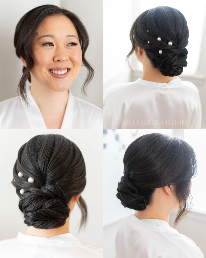 Updo élégante