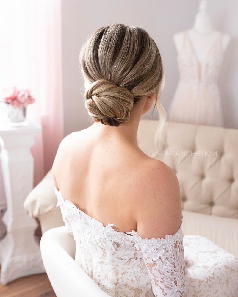 Embellished Bridal Updo