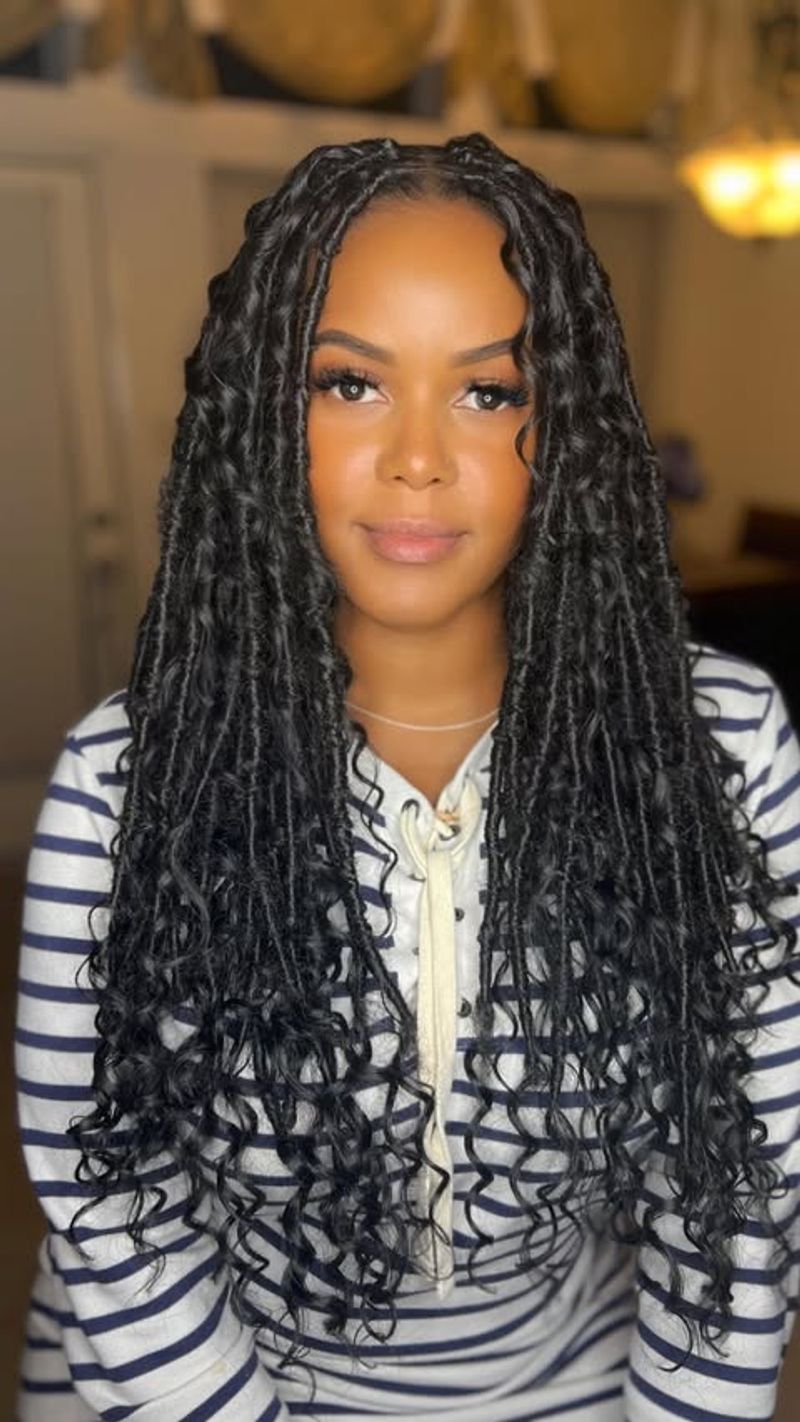 Faux Locs Twist-Out