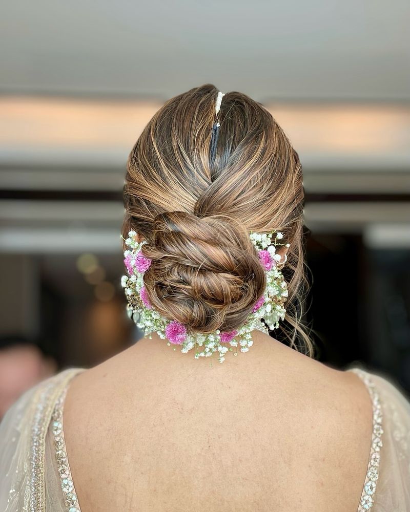 Updo floreale