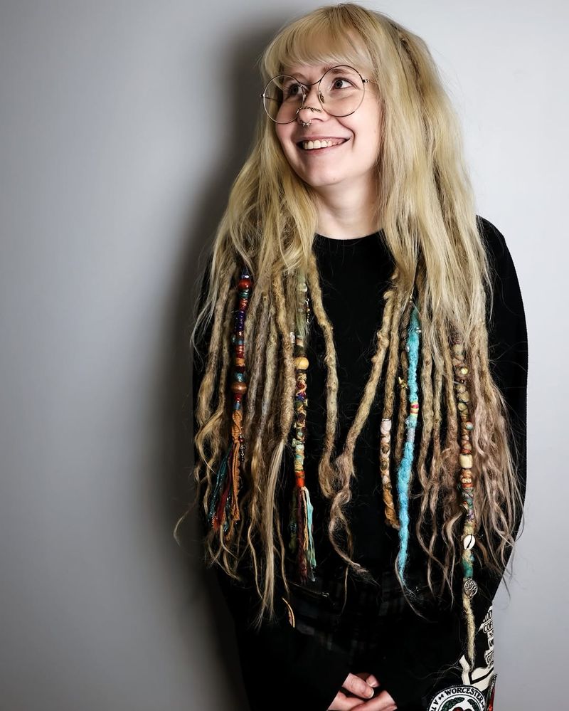 Freeform Dreads with Accessories