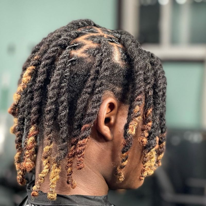 Freeform Dreads with Beads