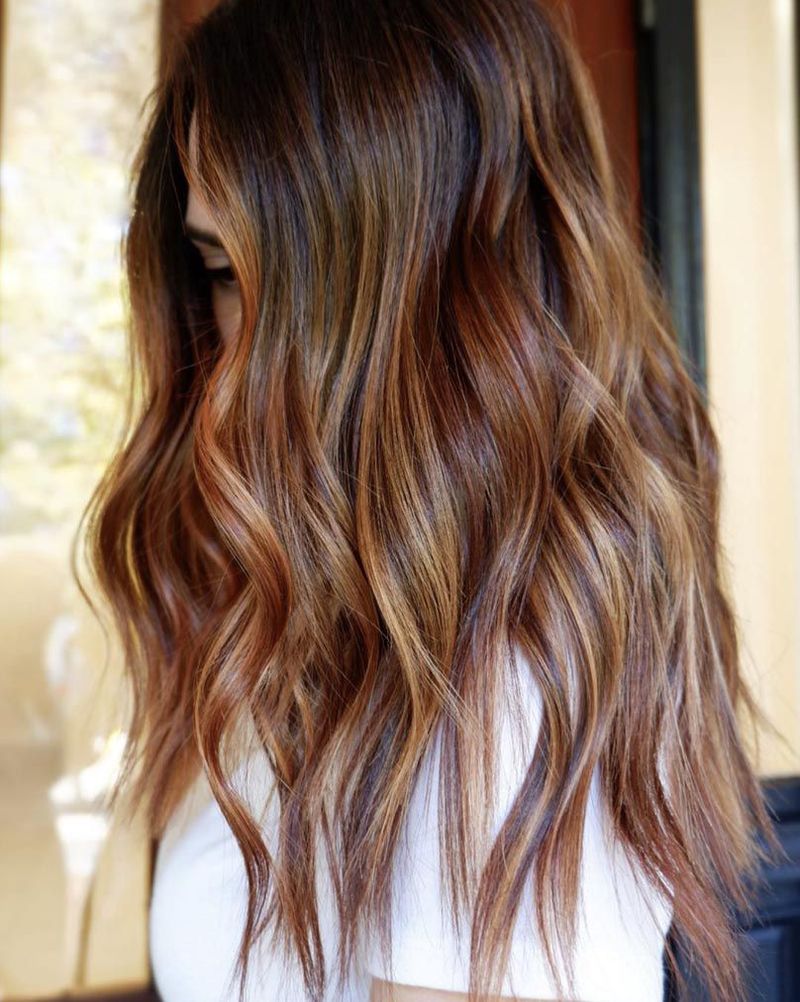 Balayage Moca Escarchado