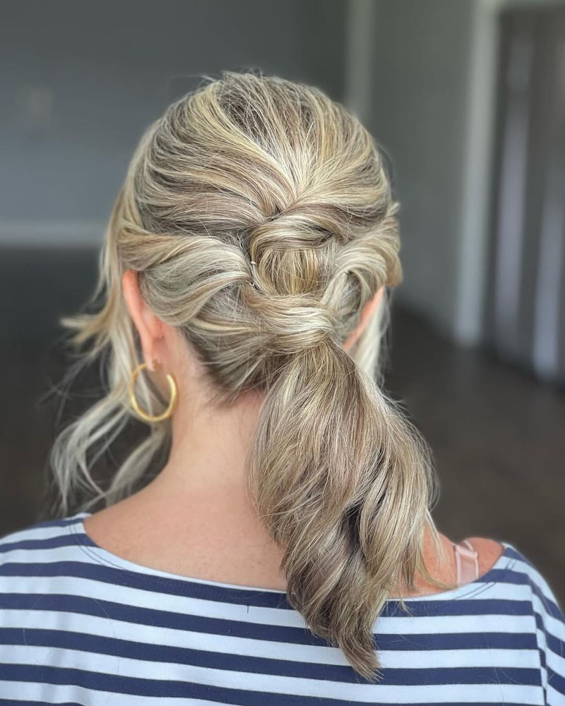 Elegant Low Ponytail