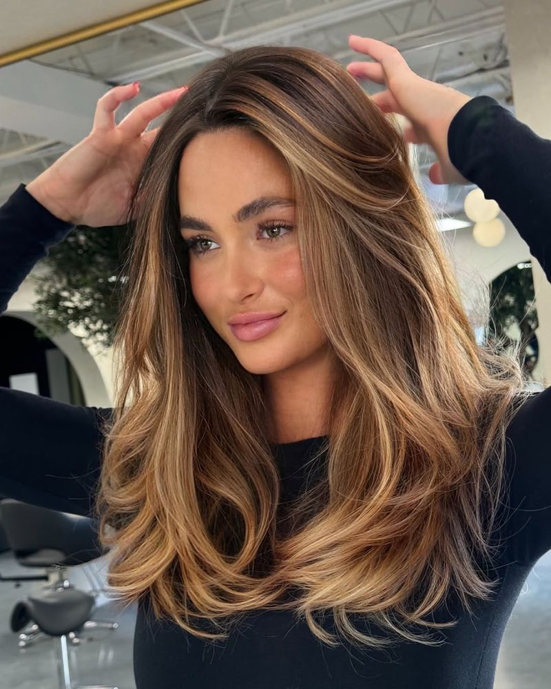 Golden Bronde Balayage