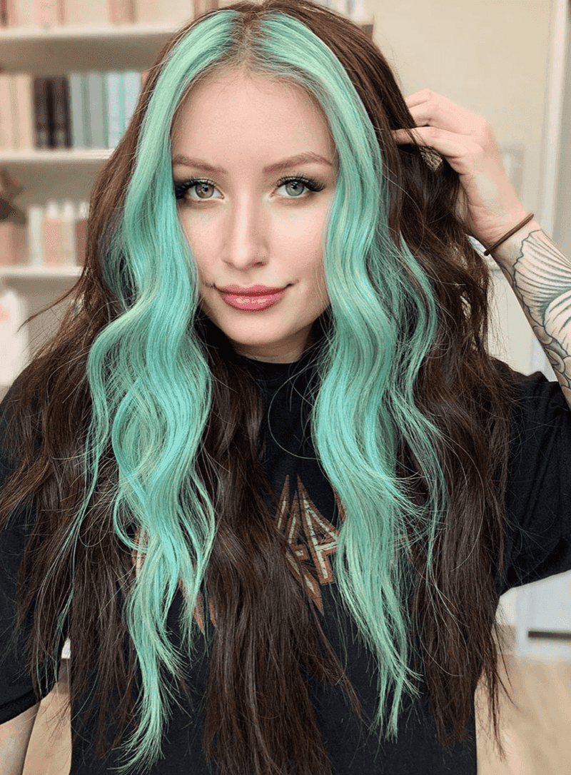 Fantaisie turquoise