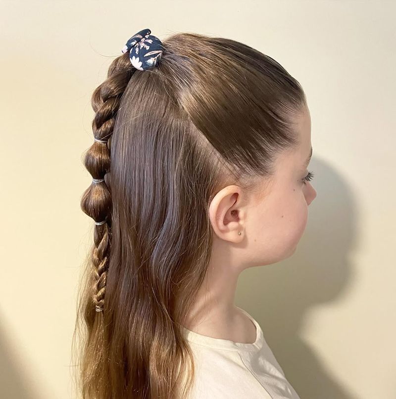 Half-Up Ponytail