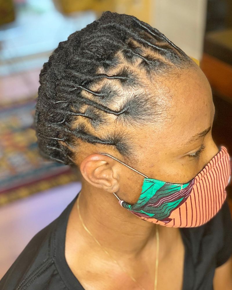 Halo Braid Locs