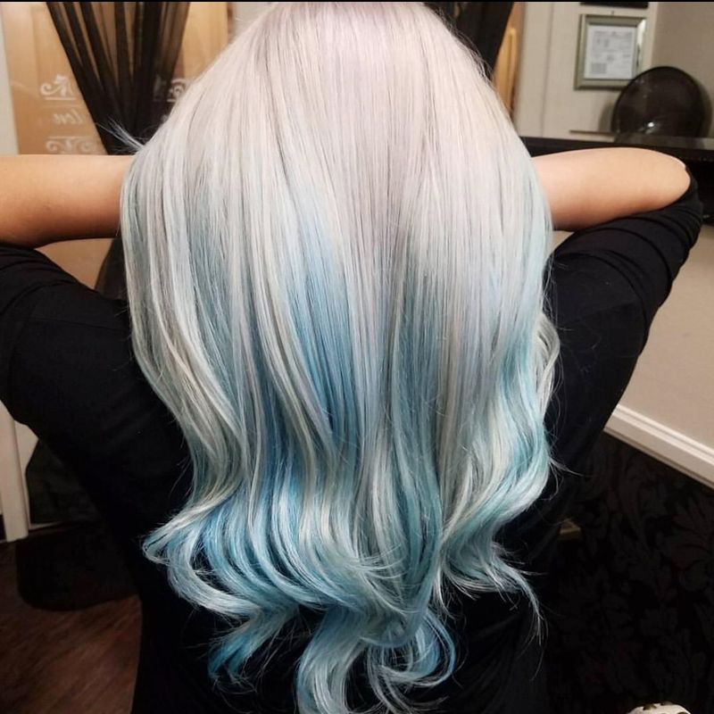 Ice Blue Tips