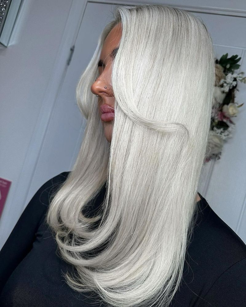 Icy Platinum Blonde