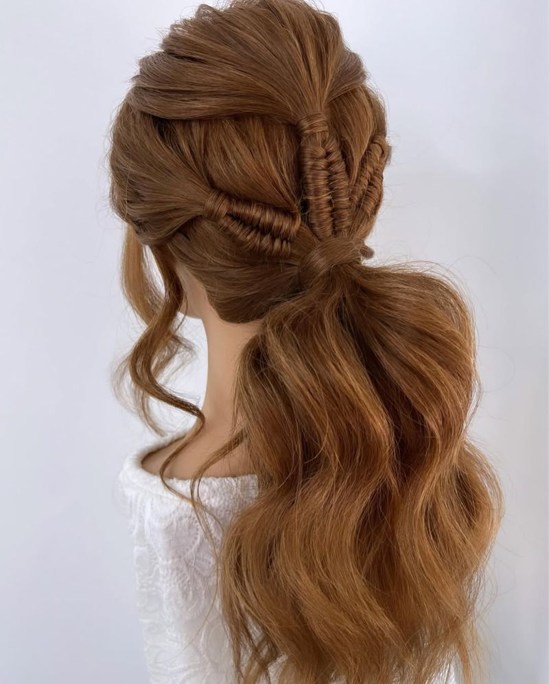 Infinity Braid Ponytail