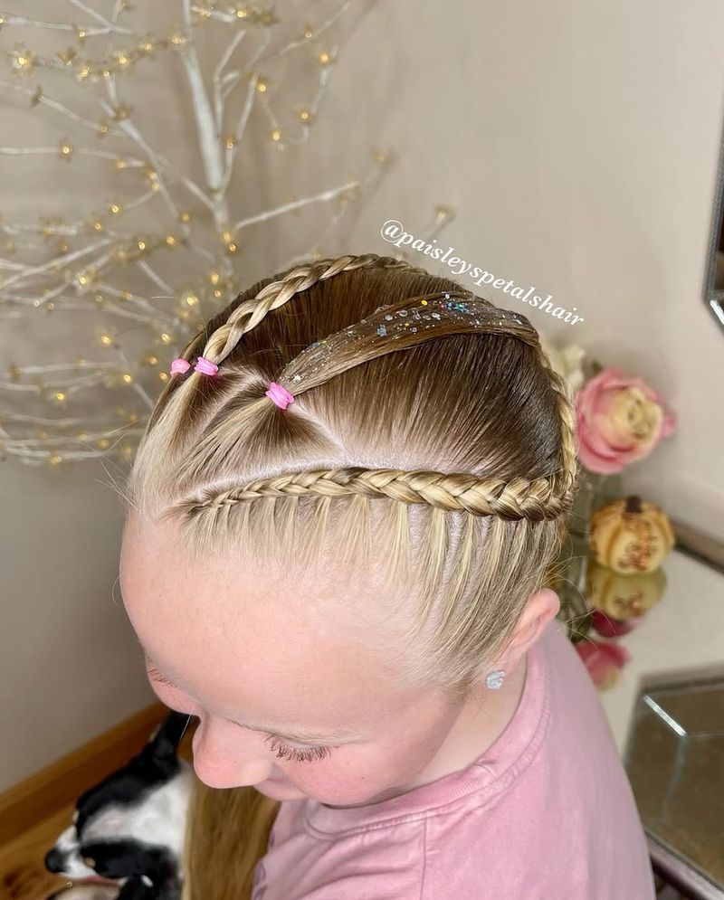 Lace Braid Ponytail