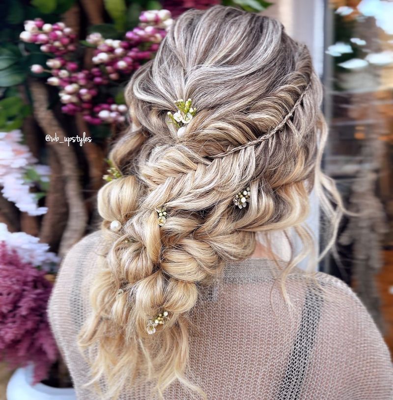 Layered Braid Crown