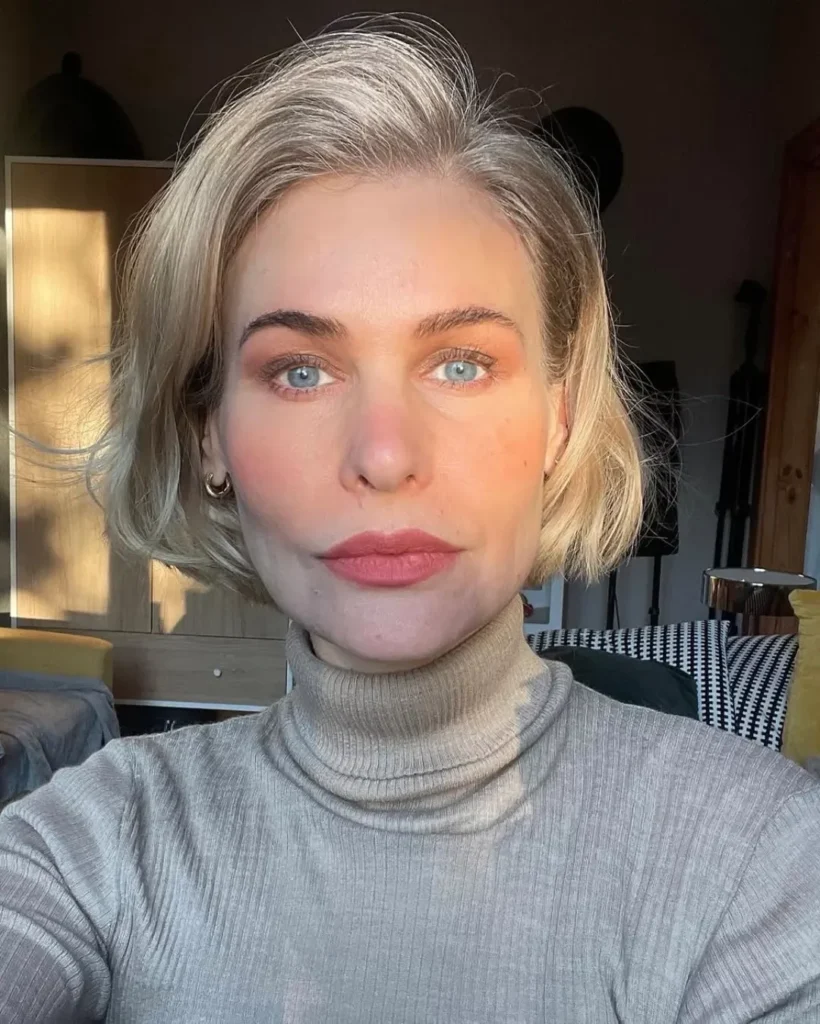Layered Chin Length Bob