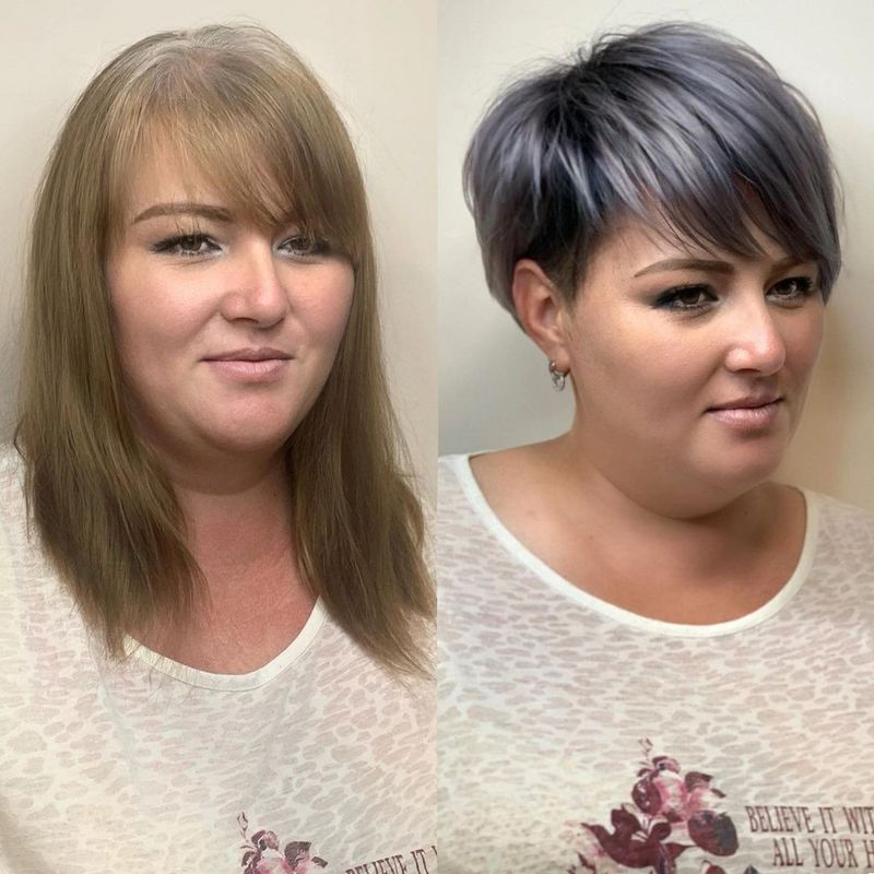 Layered Long Pixie