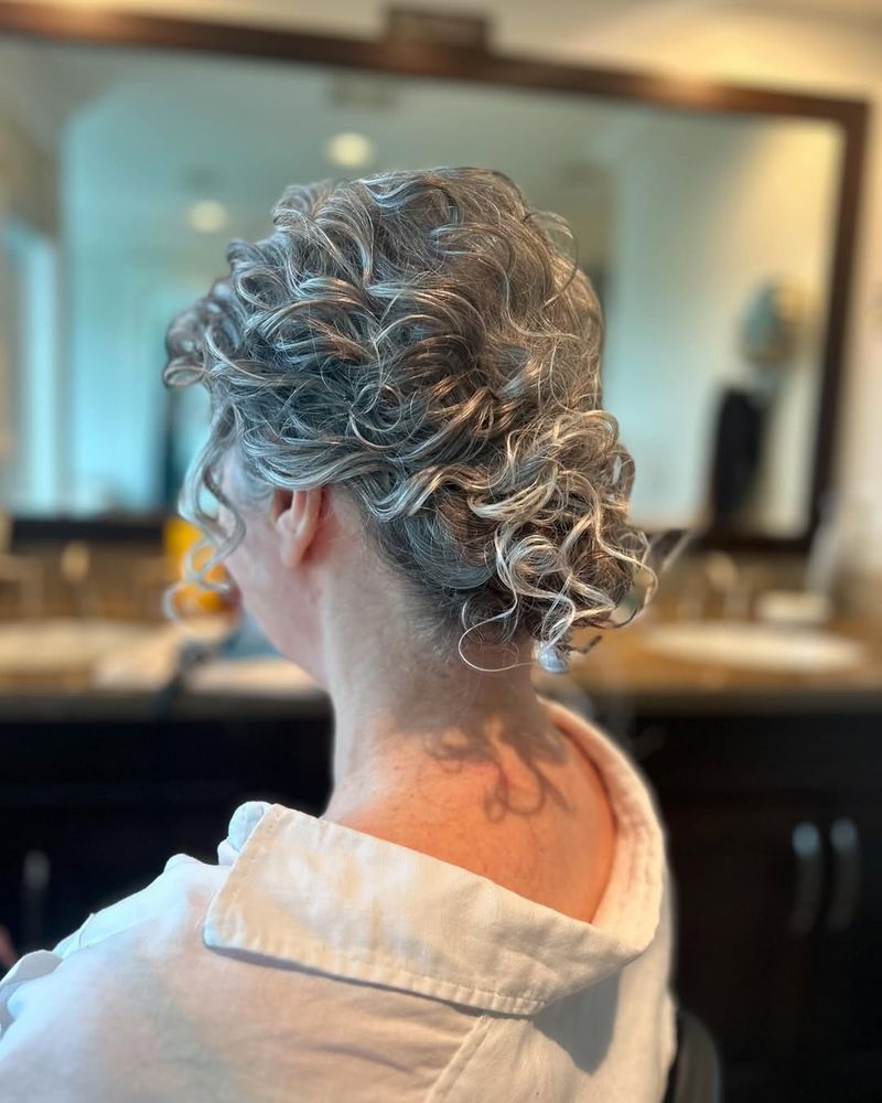 Curly Updo