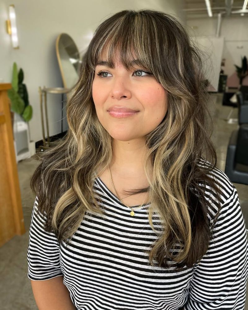 Layered Shag with Ombre