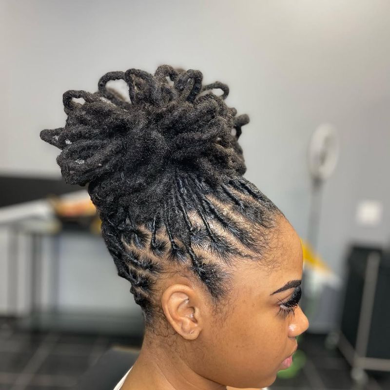 Loc Updo