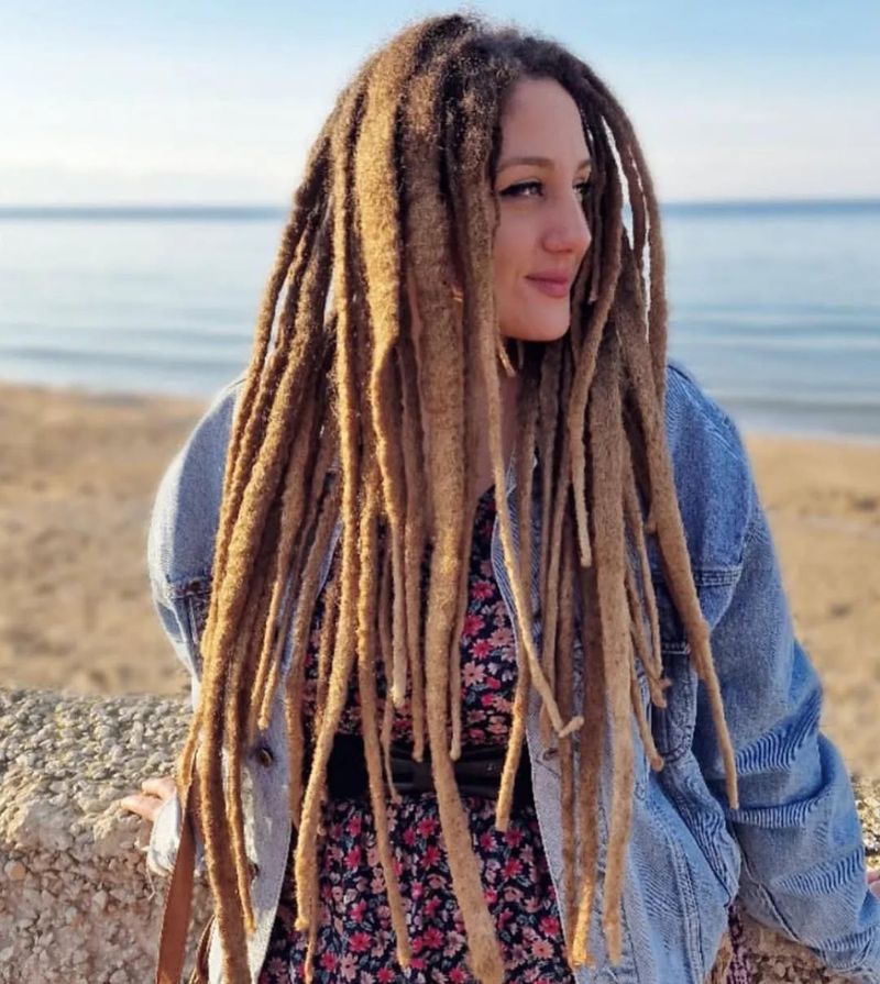 Long Freeform Dreads