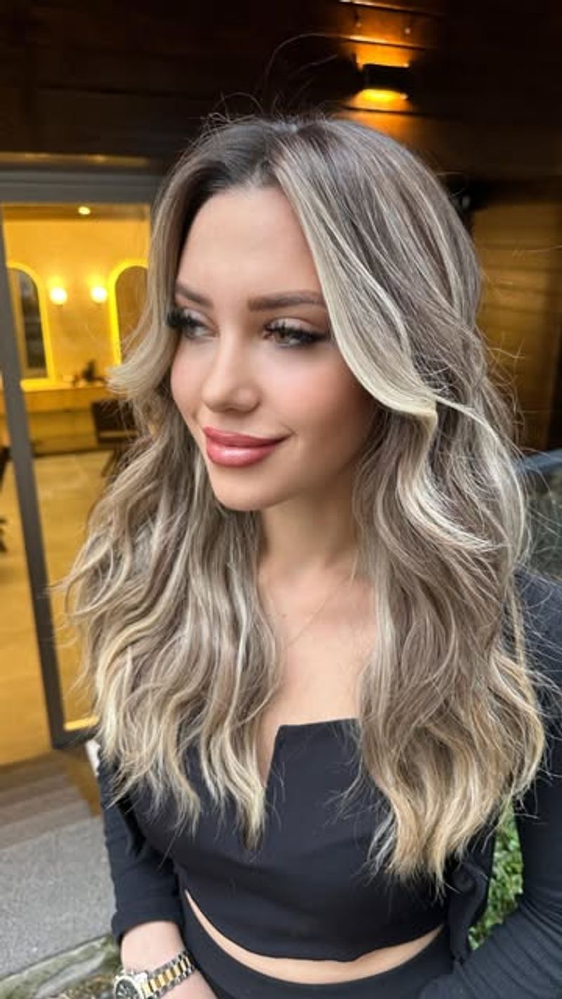 Capelli lunghi con Ombre