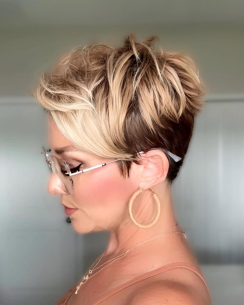 Long Top Pixie Undercut