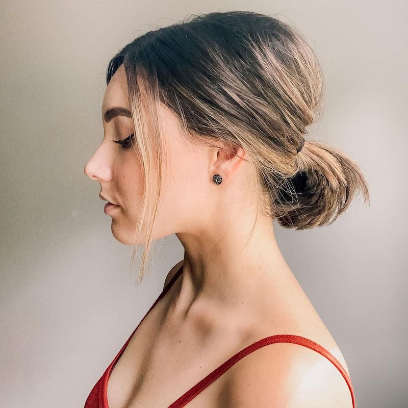 Low Textured Ponytail