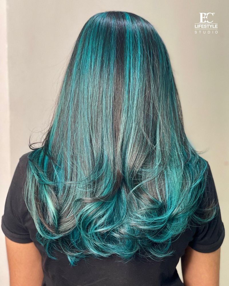 Teal Highlights