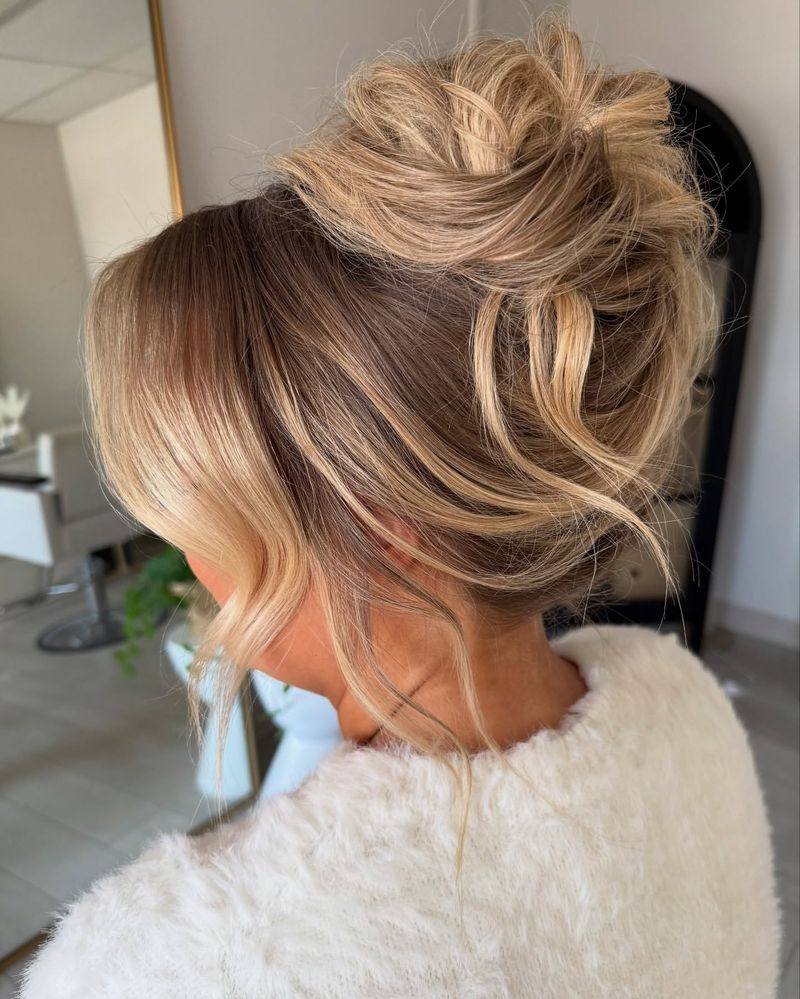 Chignon désordonné