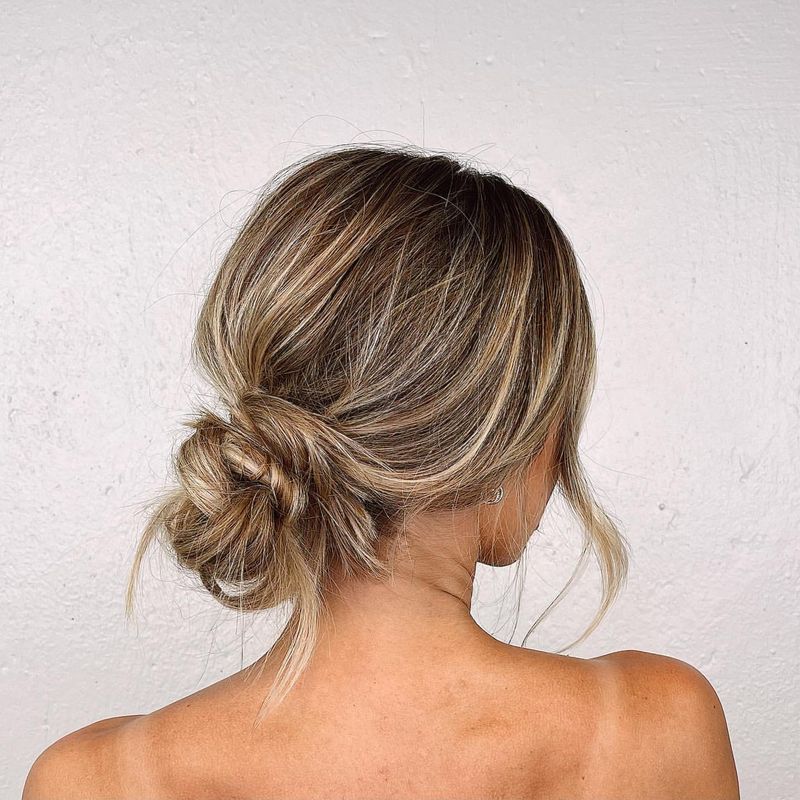 Chignon désordonné