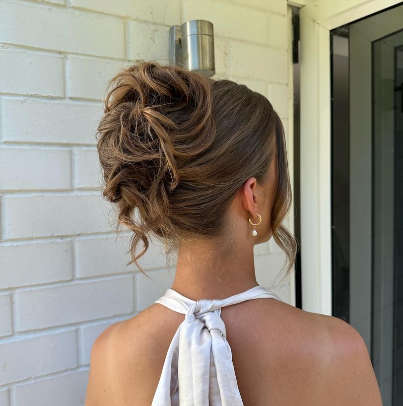 Chignon désordonné