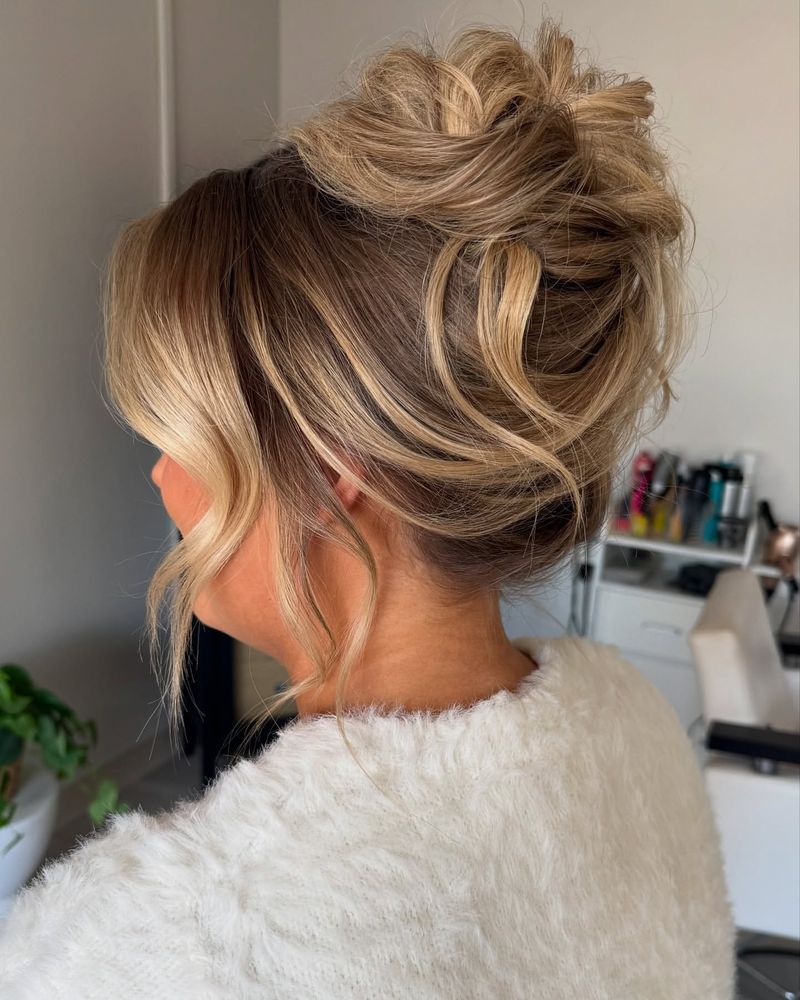 Chignon désordonné