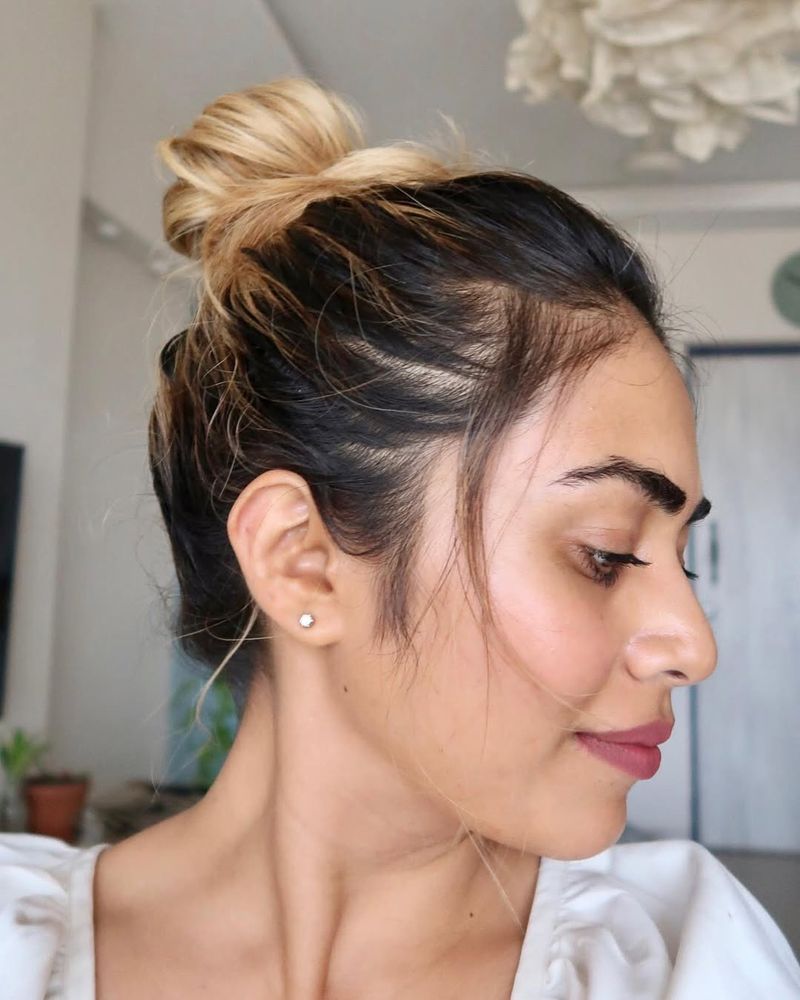 Messy Top Knot