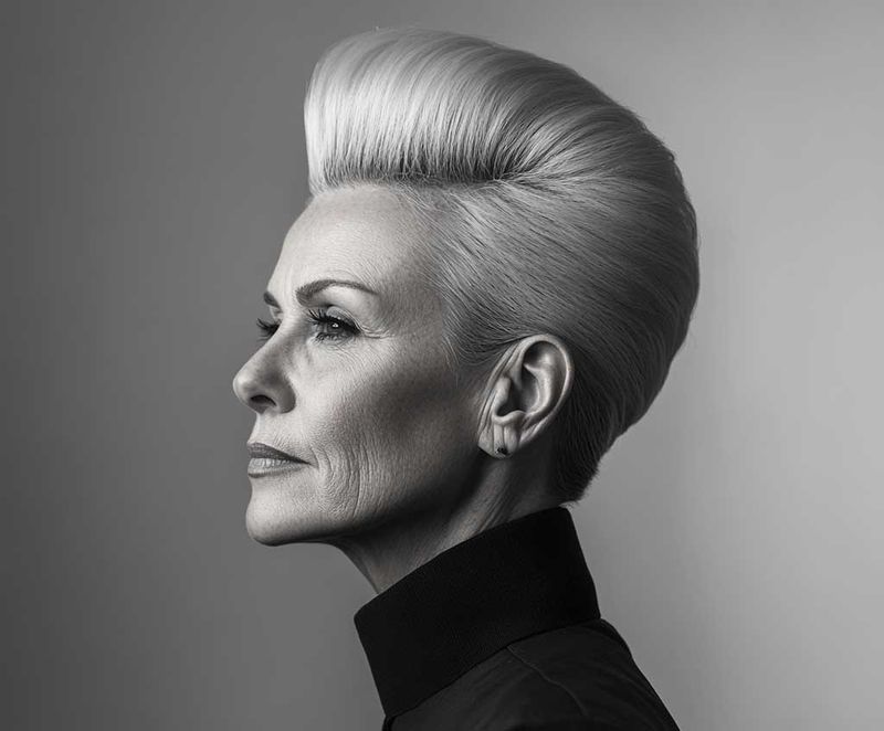 Modern Pompadour