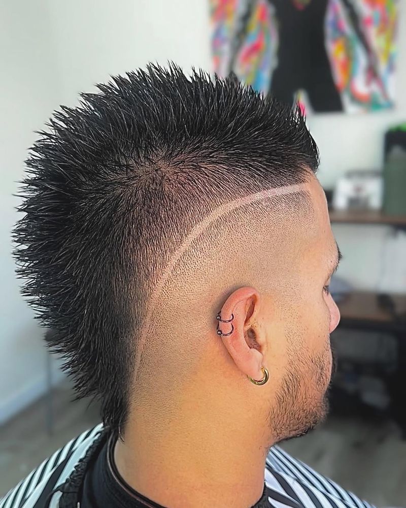 Mohawk with Taper