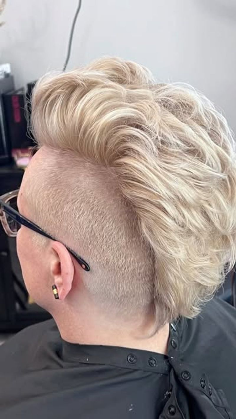 Mohawk with Volume