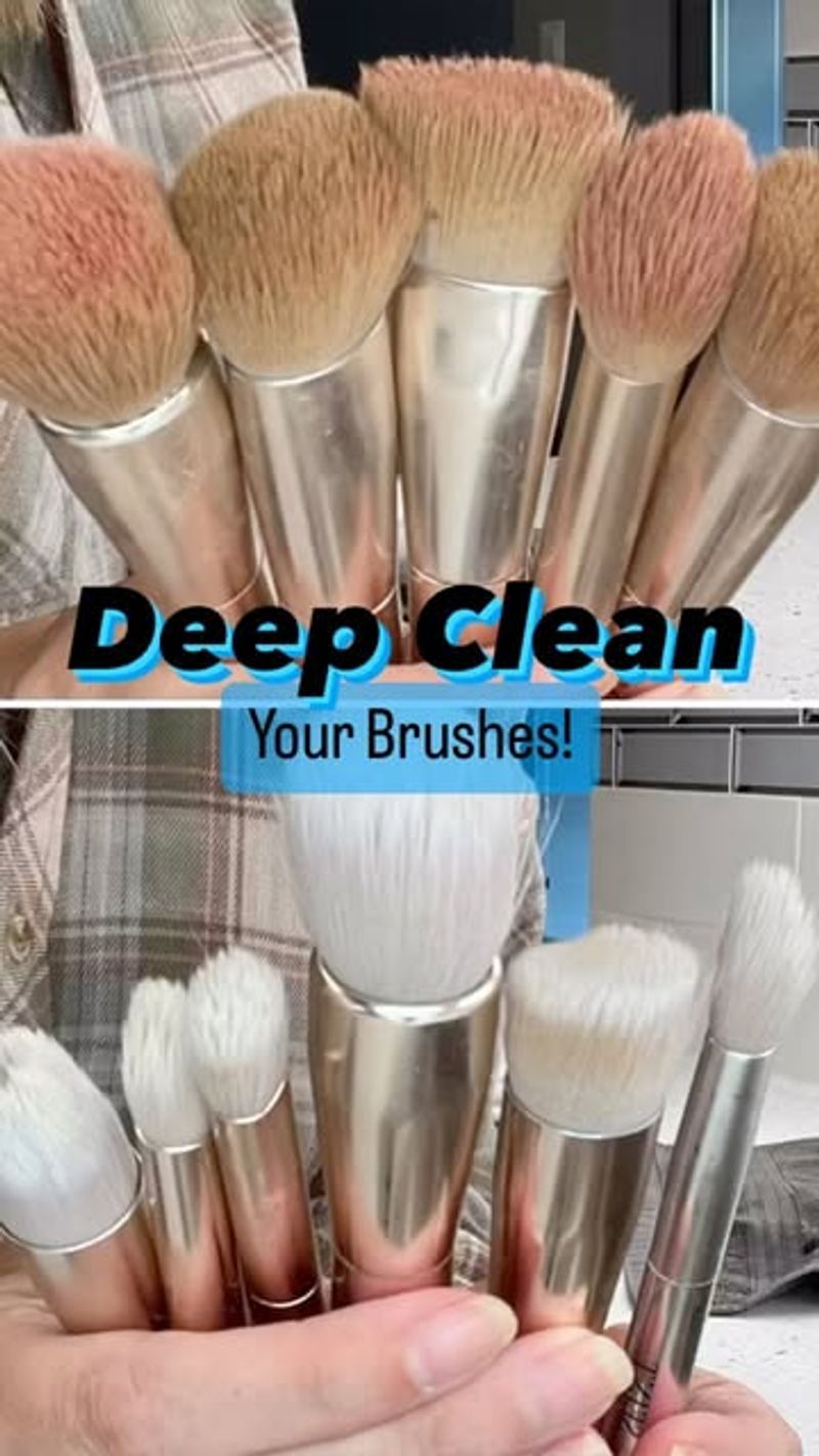 Neglecting Makeup Tools Hygiene