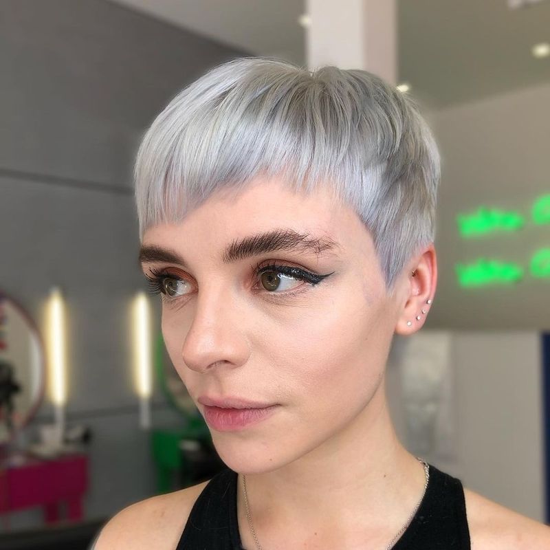 Pixie with Bold Fringe