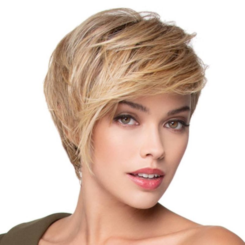 Pixie with Side Swept Fringe