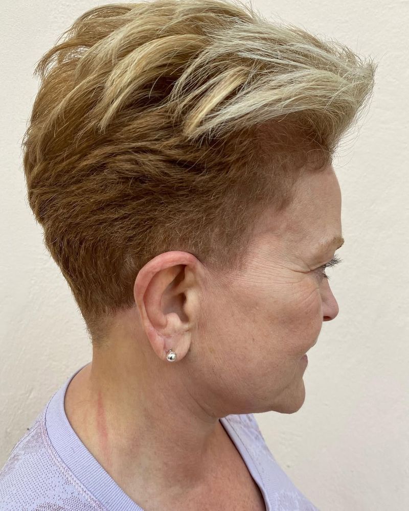 Pixie with Subtle Undercut