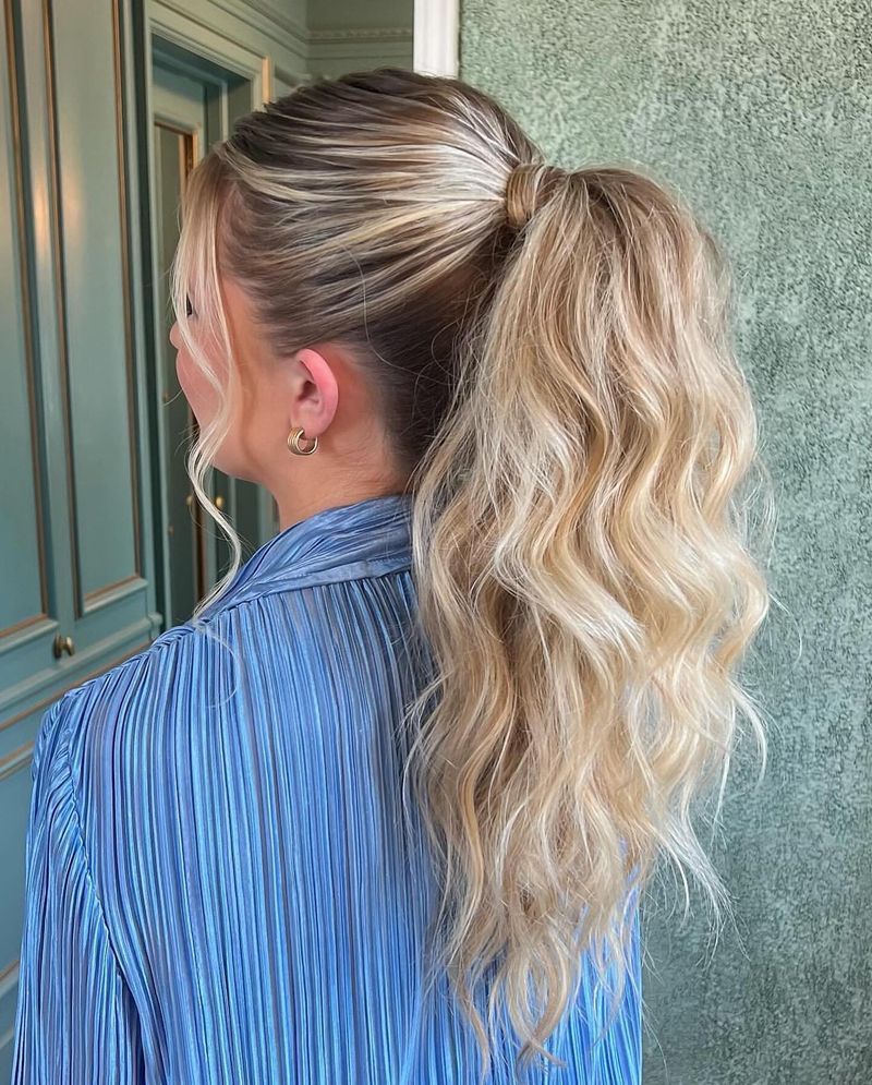 Playful Ponytail Layers