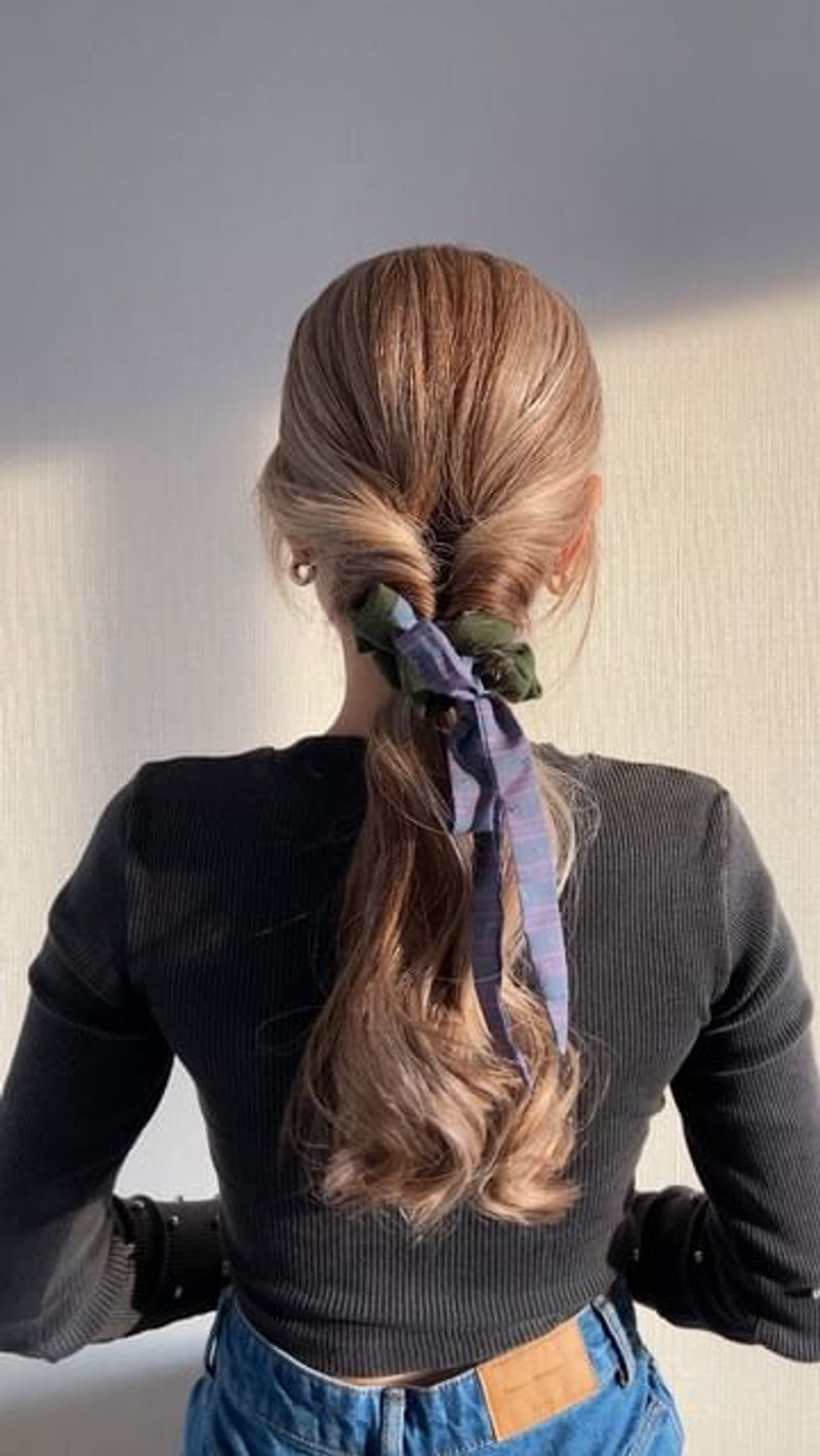 Playful Ponytail with Twists