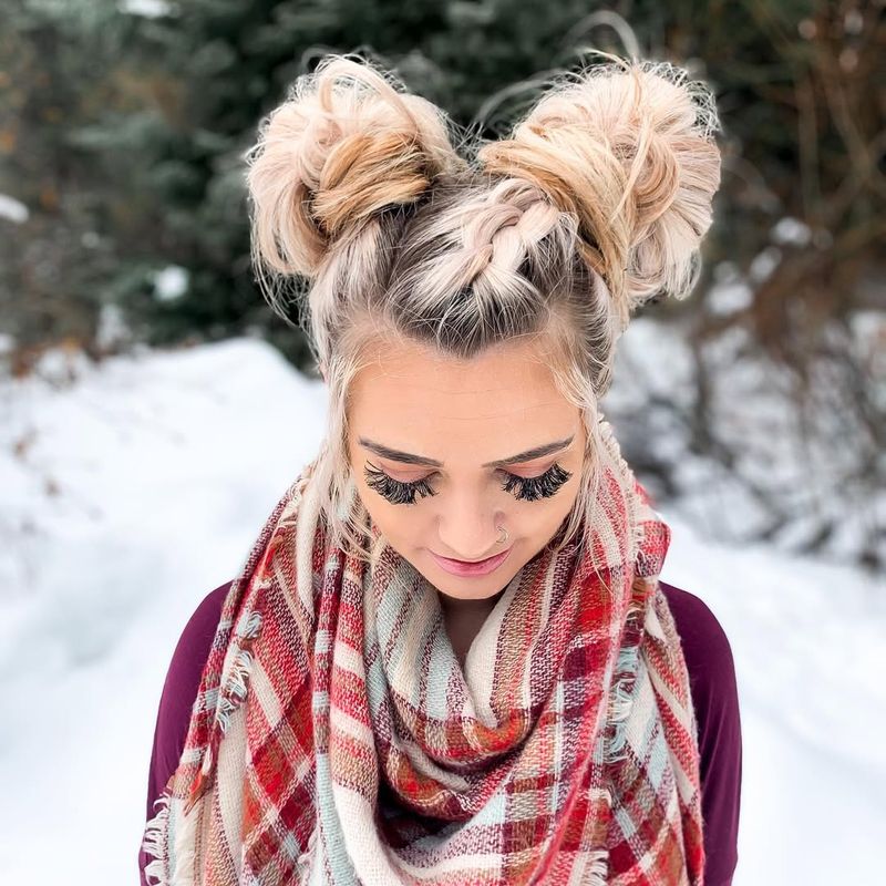 Playful Space Buns