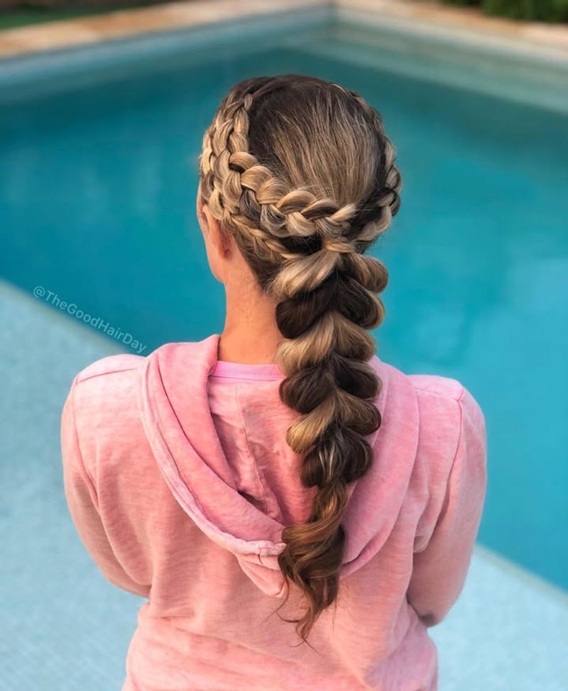 Pull-Through Braid