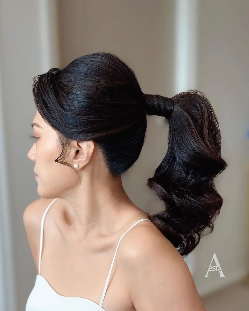 Refined Sleek Ponytail