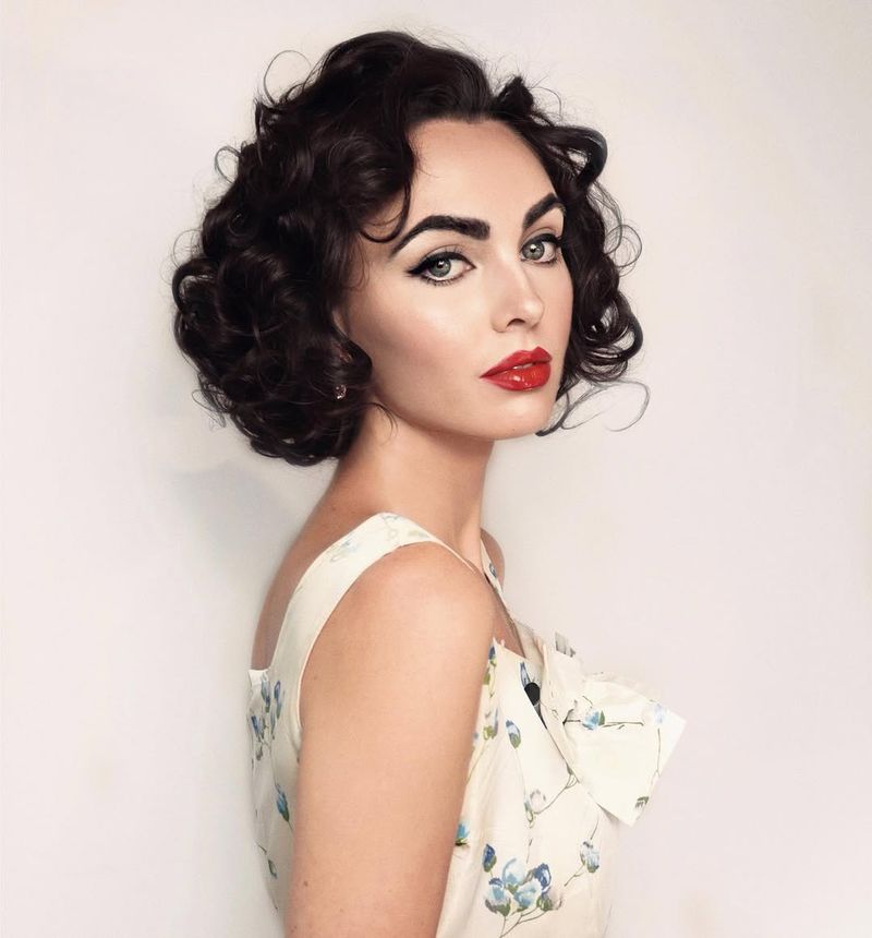 Retro Glam Curls