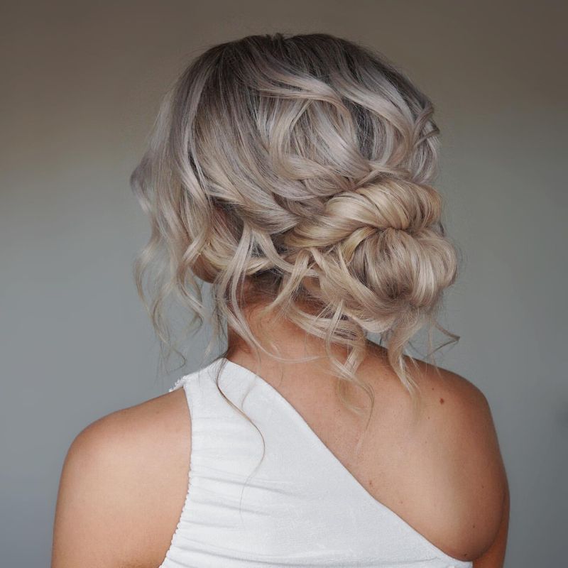 Romantic Half-Up Style